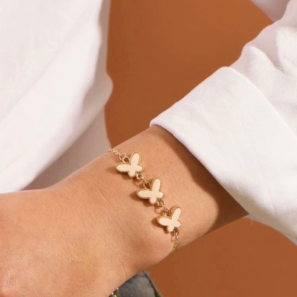 Butterfly Chain Bracelet